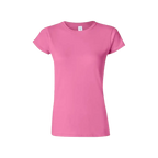 LIGHT SOFTSTYLE® FITTED LADIES COTTON TEE