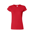 LIGHT SOFTSTYLE® FITTED LADIES COTTON TEE