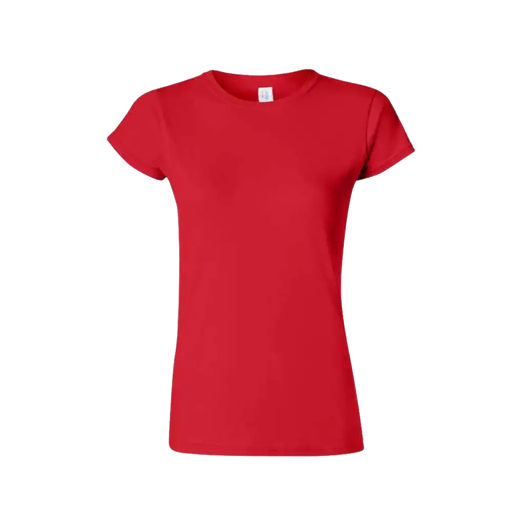 LIGHT SOFTSTYLE® FITTED LADIES COTTON TEE