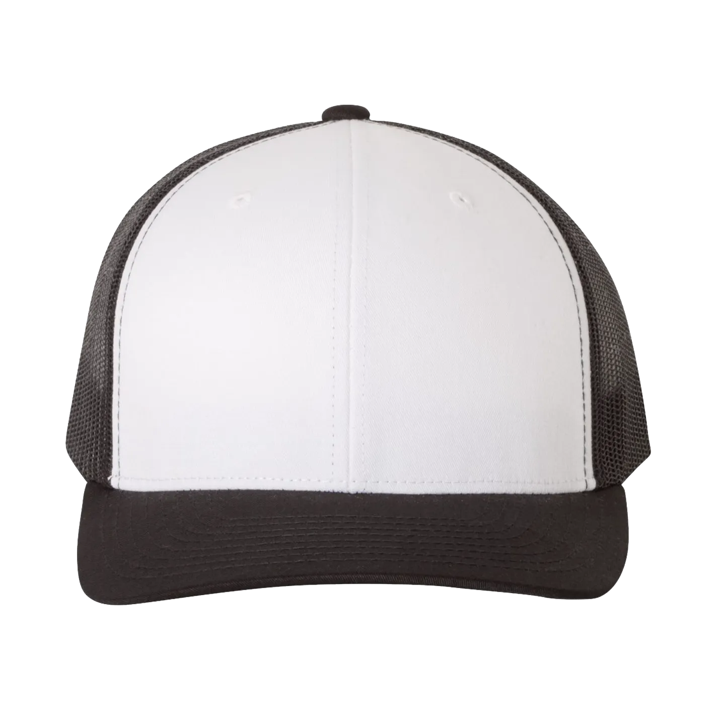 EMBROIDERED MESH TRUCKER SNAPBACK - STRUCTURED