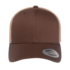 EMBROIDERED MESH TRUCKER SNAPBACK - STRUCTURED