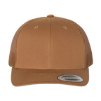 EMBROIDERED MESH TRUCKER SNAPBACK - STRUCTURED