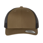 EMBROIDERED MESH TRUCKER SNAPBACK - STRUCTURED