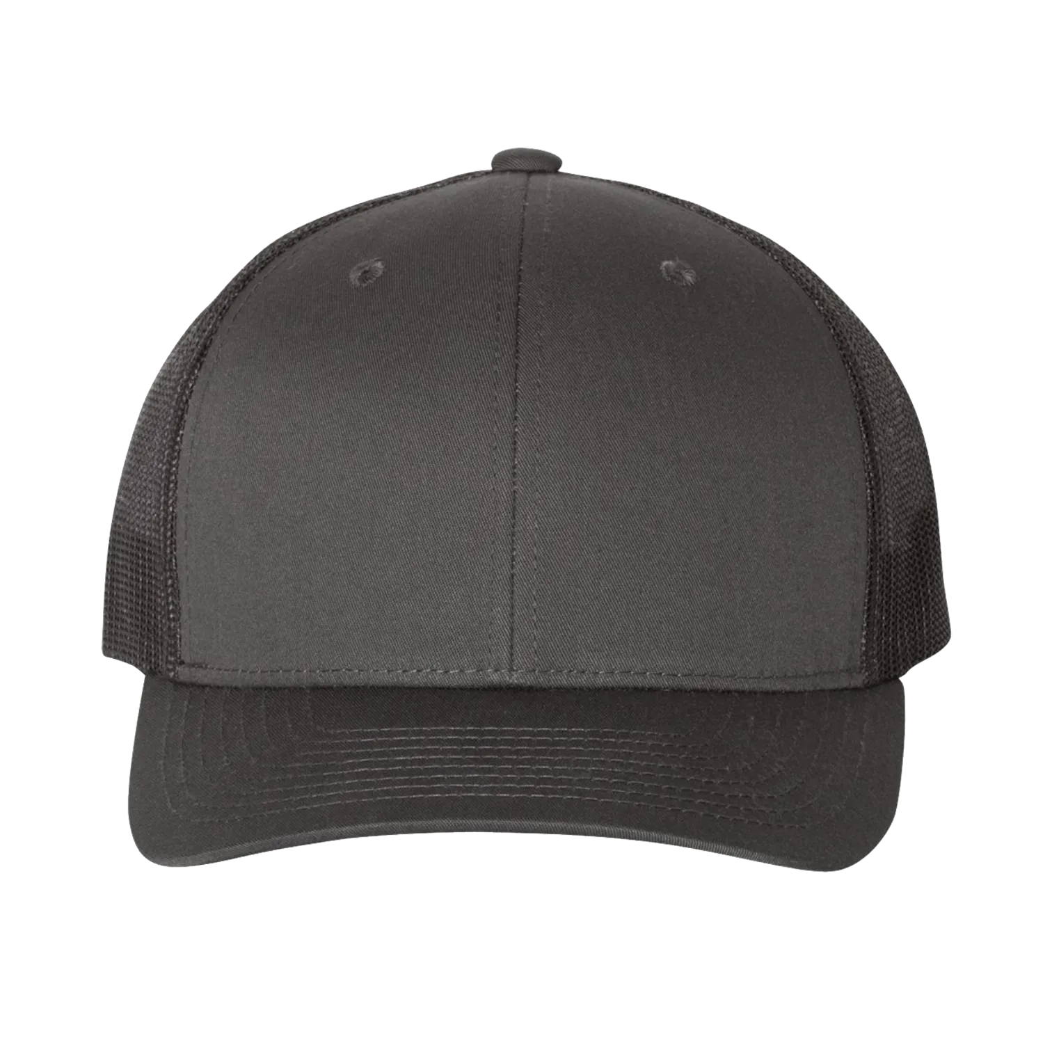 EMBROIDERED MESH TRUCKER SNAPBACK - STRUCTURED