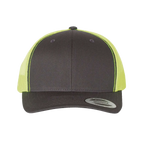 EMBROIDERED MESH TRUCKER SNAPBACK - STRUCTURED