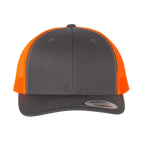 EMBROIDERED MESH TRUCKER SNAPBACK - STRUCTURED
