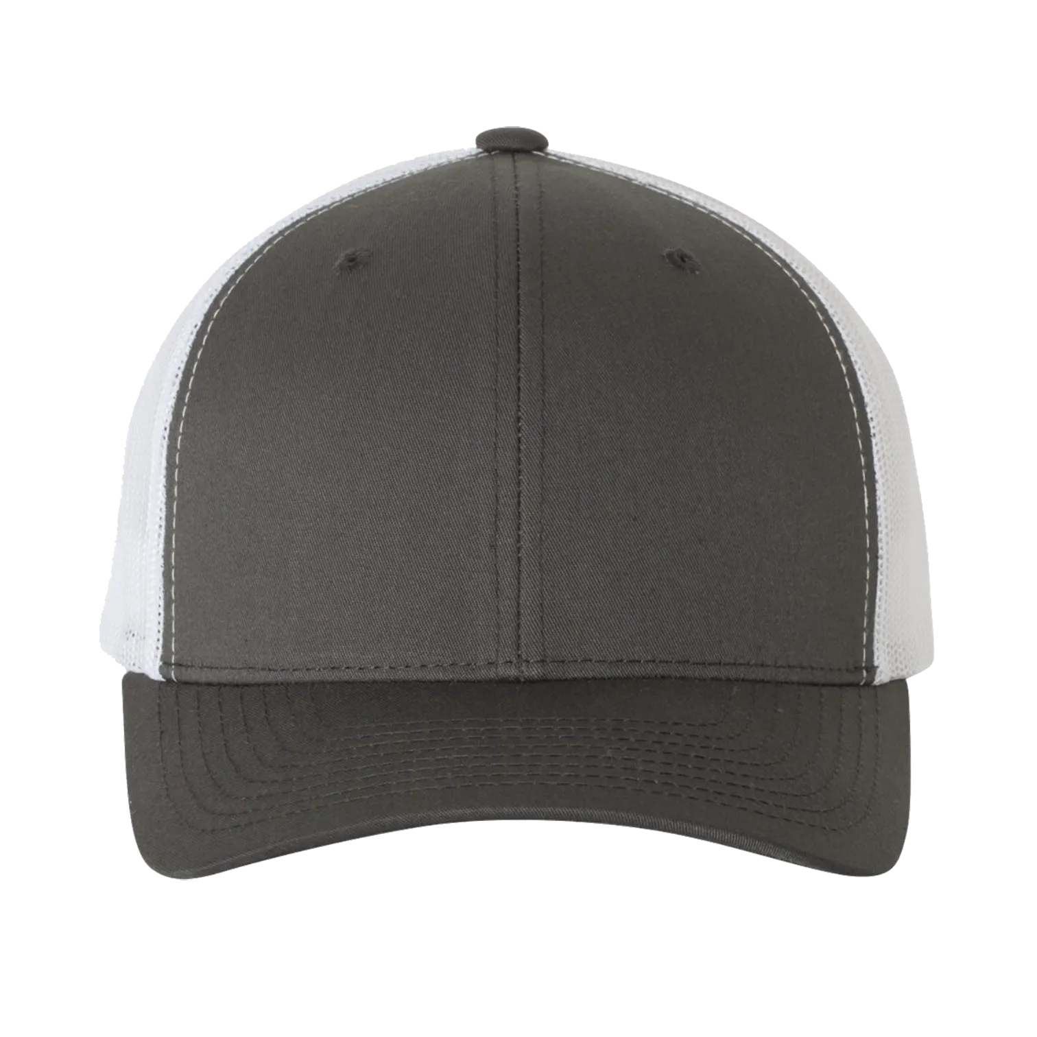 EMBROIDERED MESH TRUCKER SNAPBACK - STRUCTURED