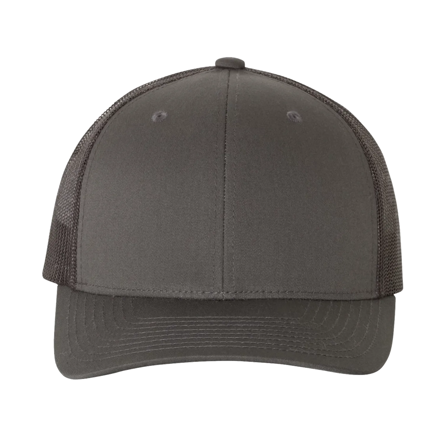 EMBROIDERED MESH TRUCKER SNAPBACK - STRUCTURED