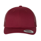 EMBROIDERED MESH TRUCKER SNAPBACK - STRUCTURED