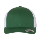 EMBROIDERED MESH TRUCKER SNAPBACK - STRUCTURED