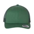 EMBROIDERED MESH TRUCKER SNAPBACK - STRUCTURED