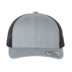 EMBROIDERED MESH TRUCKER SNAPBACK - STRUCTURED