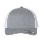 EMBROIDERED MESH TRUCKER SNAPBACK - STRUCTURED