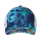 EMBROIDERED MESH TRUCKER SNAPBACK - STRUCTURED