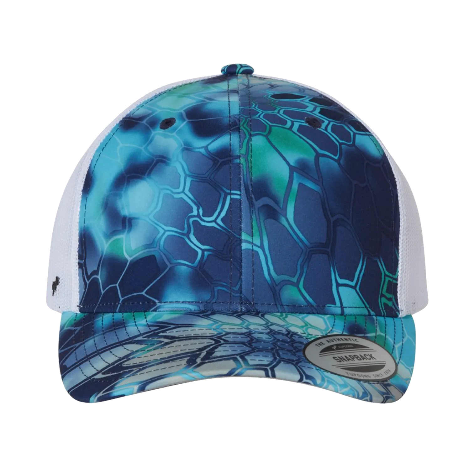 EMBROIDERED MESH TRUCKER SNAPBACK - STRUCTURED