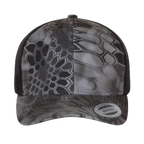 EMBROIDERED MESH TRUCKER SNAPBACK - STRUCTURED