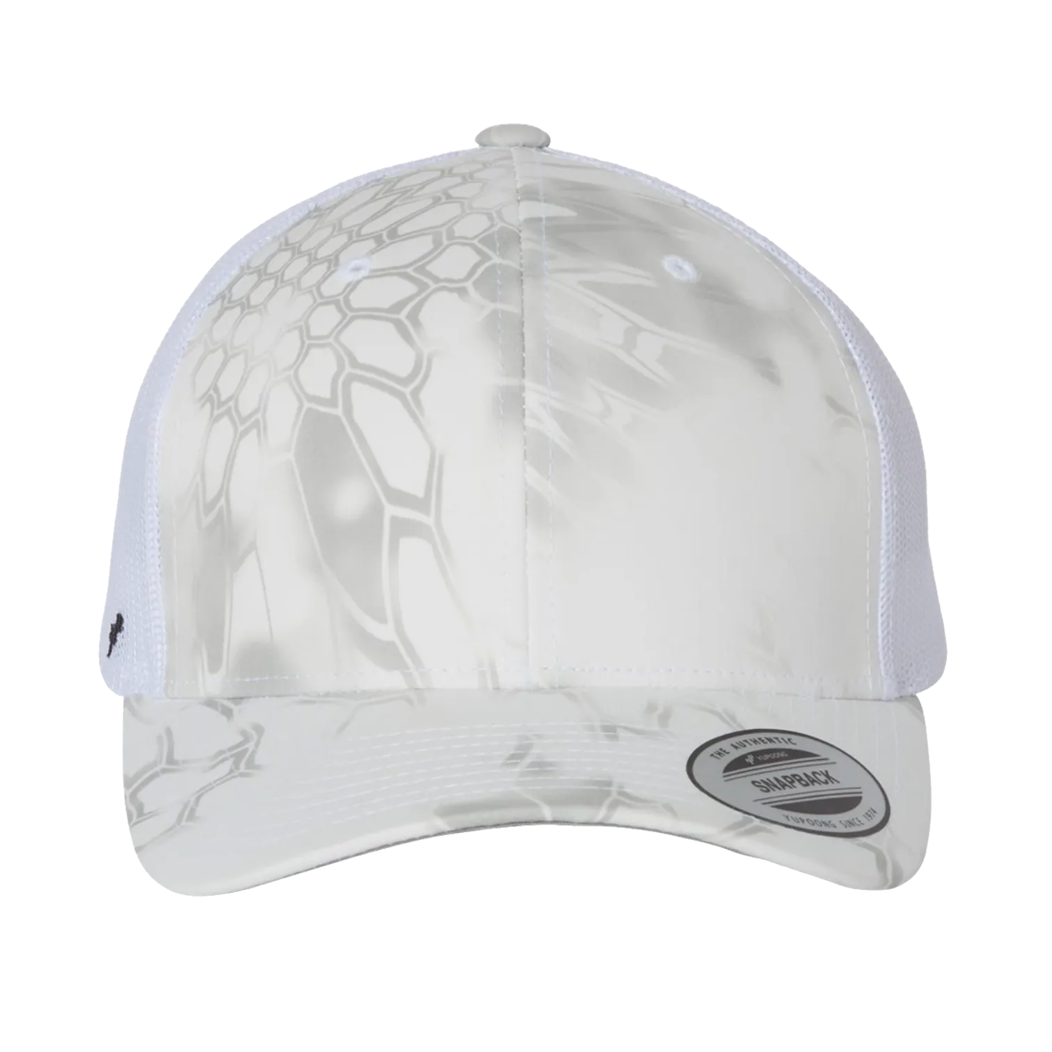 EMBROIDERED MESH TRUCKER SNAPBACK - STRUCTURED