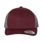 EMBROIDERED MESH TRUCKER SNAPBACK - STRUCTURED