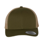 EMBROIDERED MESH TRUCKER SNAPBACK - STRUCTURED