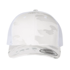 EMBROIDERED MESH TRUCKER SNAPBACK - STRUCTURED