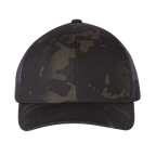 EMBROIDERED MESH TRUCKER SNAPBACK - STRUCTURED
