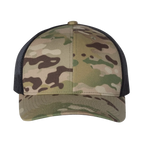 EMBROIDERED MESH TRUCKER SNAPBACK - STRUCTURED
