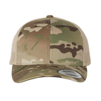EMBROIDERED MESH TRUCKER SNAPBACK - STRUCTURED