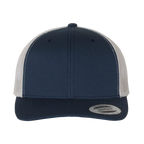 EMBROIDERED MESH TRUCKER SNAPBACK - STRUCTURED