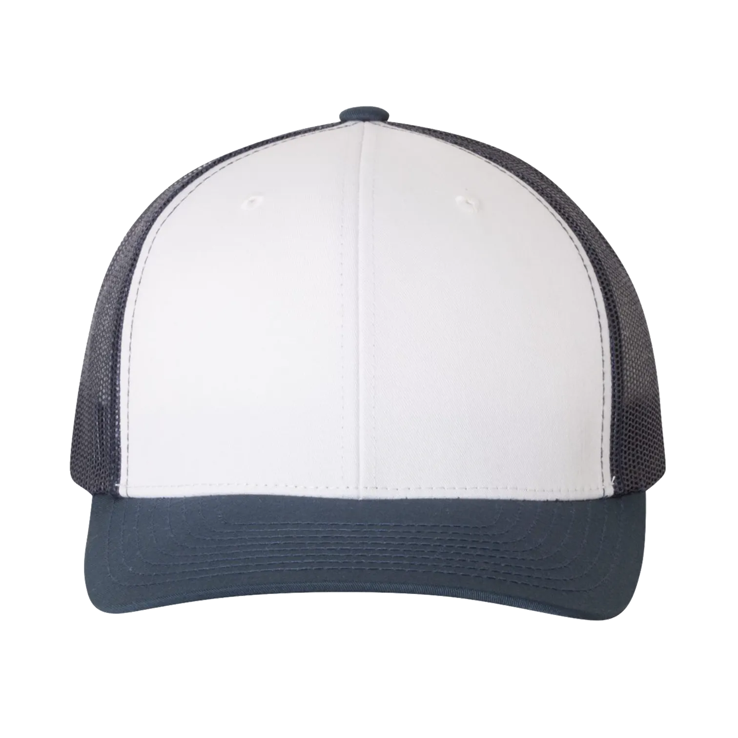 EMBROIDERED MESH TRUCKER SNAPBACK - STRUCTURED