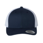 EMBROIDERED MESH TRUCKER SNAPBACK - STRUCTURED