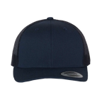 EMBROIDERED MESH TRUCKER SNAPBACK - STRUCTURED