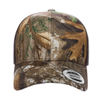 EMBROIDERED MESH TRUCKER SNAPBACK - STRUCTURED
