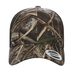 EMBROIDERED MESH TRUCKER SNAPBACK - STRUCTURED