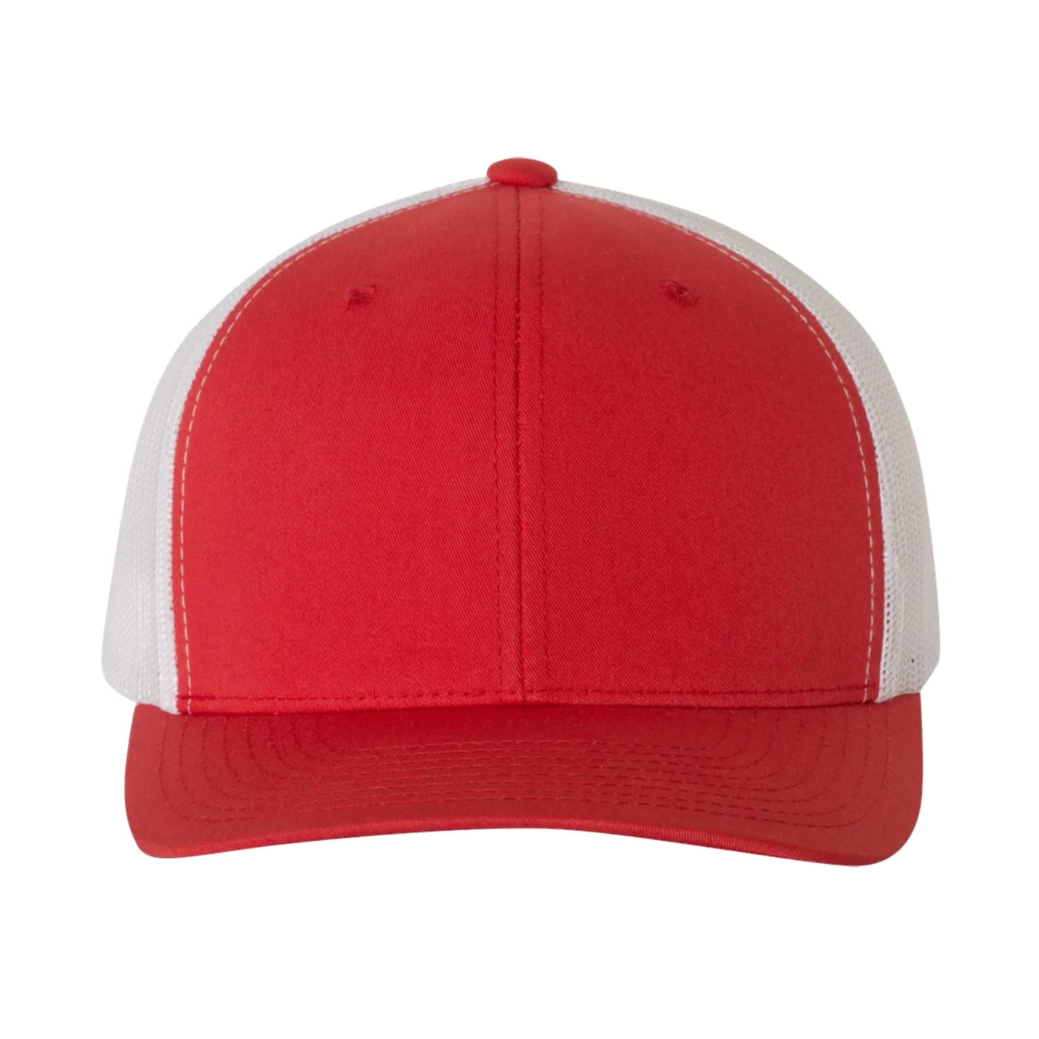 EMBROIDERED MESH TRUCKER SNAPBACK - STRUCTURED