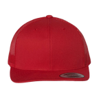 EMBROIDERED MESH TRUCKER SNAPBACK - STRUCTURED