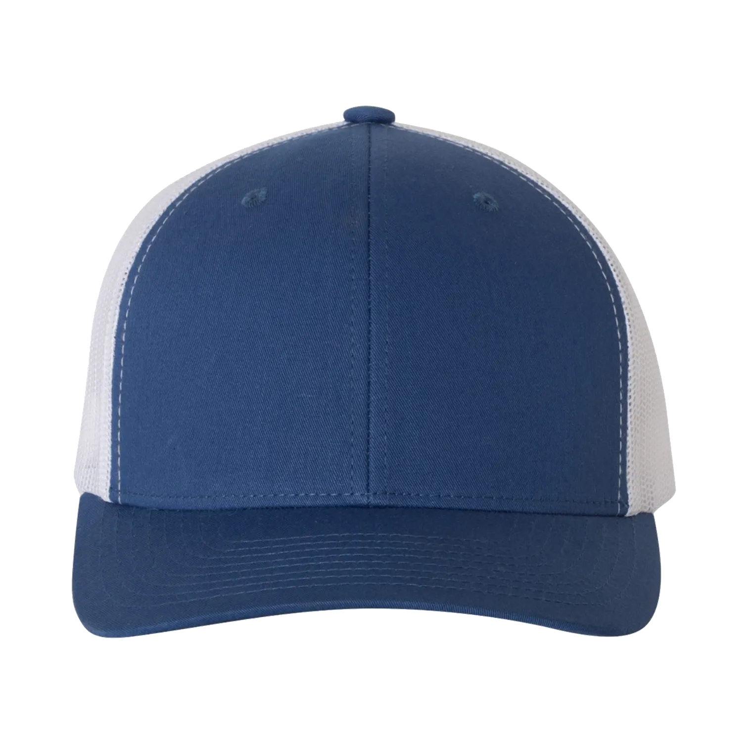 EMBROIDERED MESH TRUCKER SNAPBACK - STRUCTURED