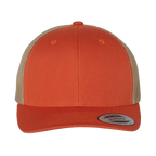 EMBROIDERED MESH TRUCKER SNAPBACK - STRUCTURED