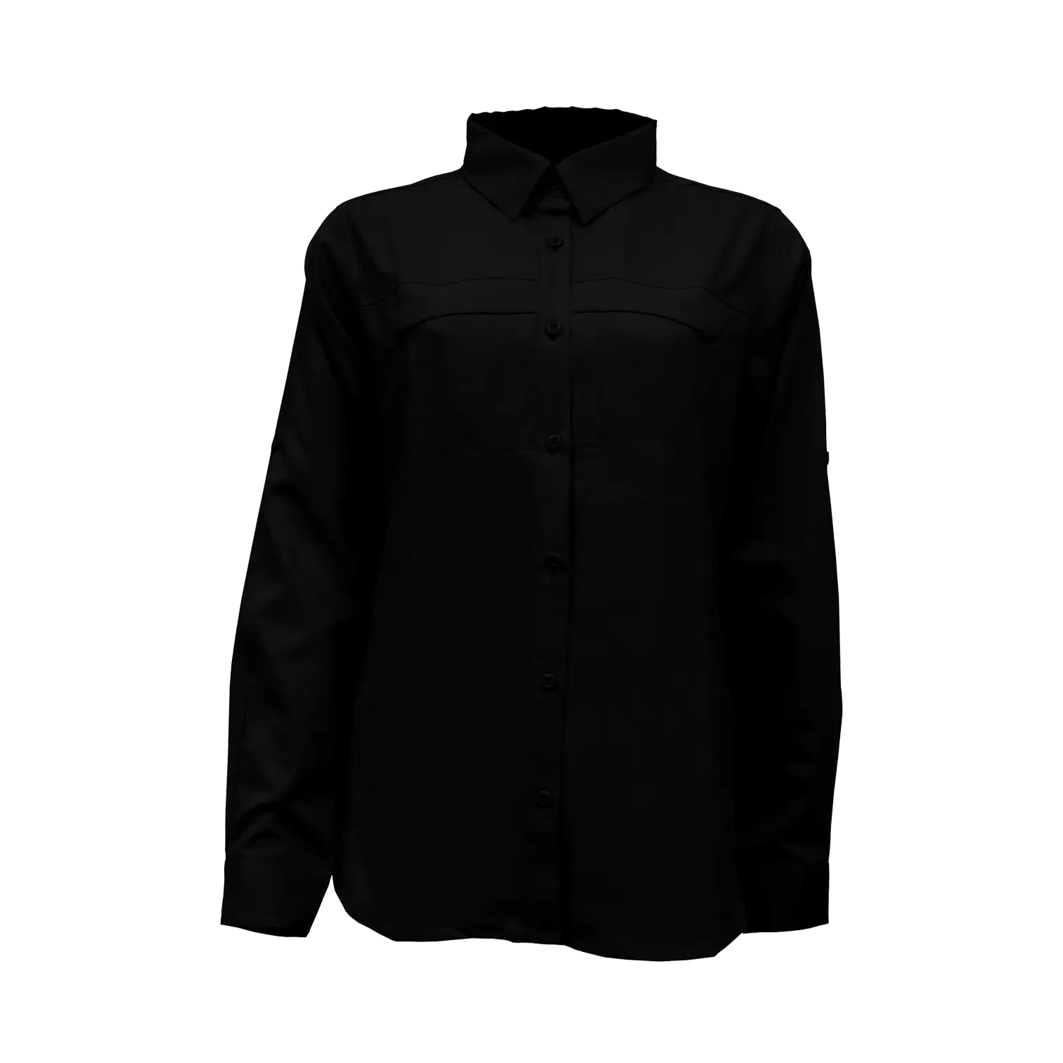 WOMEN LONG SLEEVE FISHING SHIRT - PRINTED