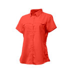 WOMEN SHORT SLEEVE FISHING SHIRT - PRINTED