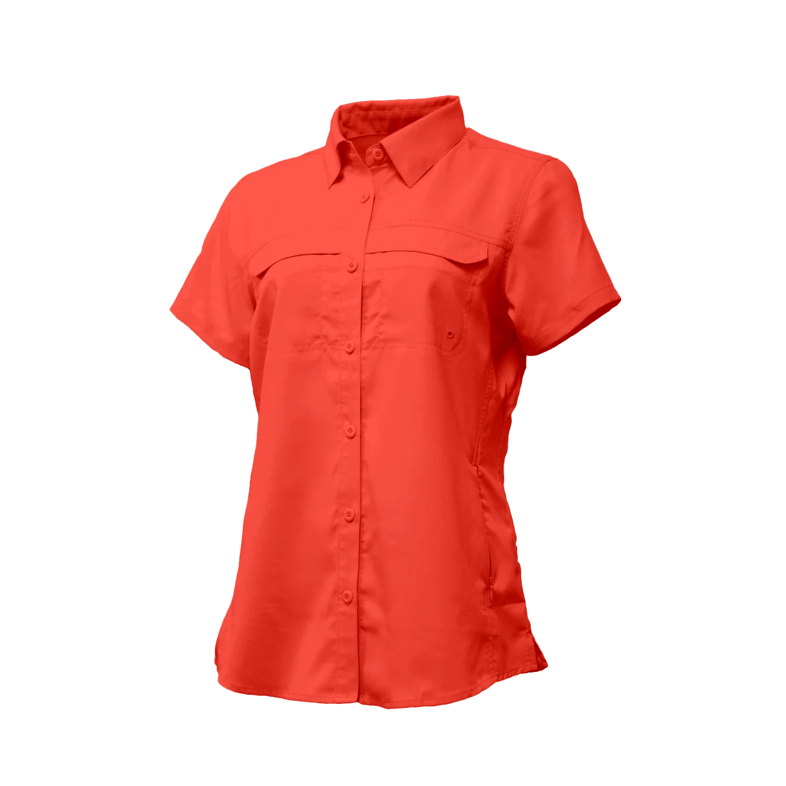 WOMEN SHORT SLEEVE FISHING SHIRT - PRINTED