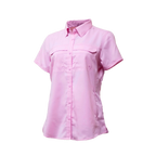 WOMEN SHORT SLEEVE FISHING SHIRT - PRINTED