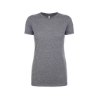 WOMEN NEXT LEVEL TRI-BLEND CREW TEE