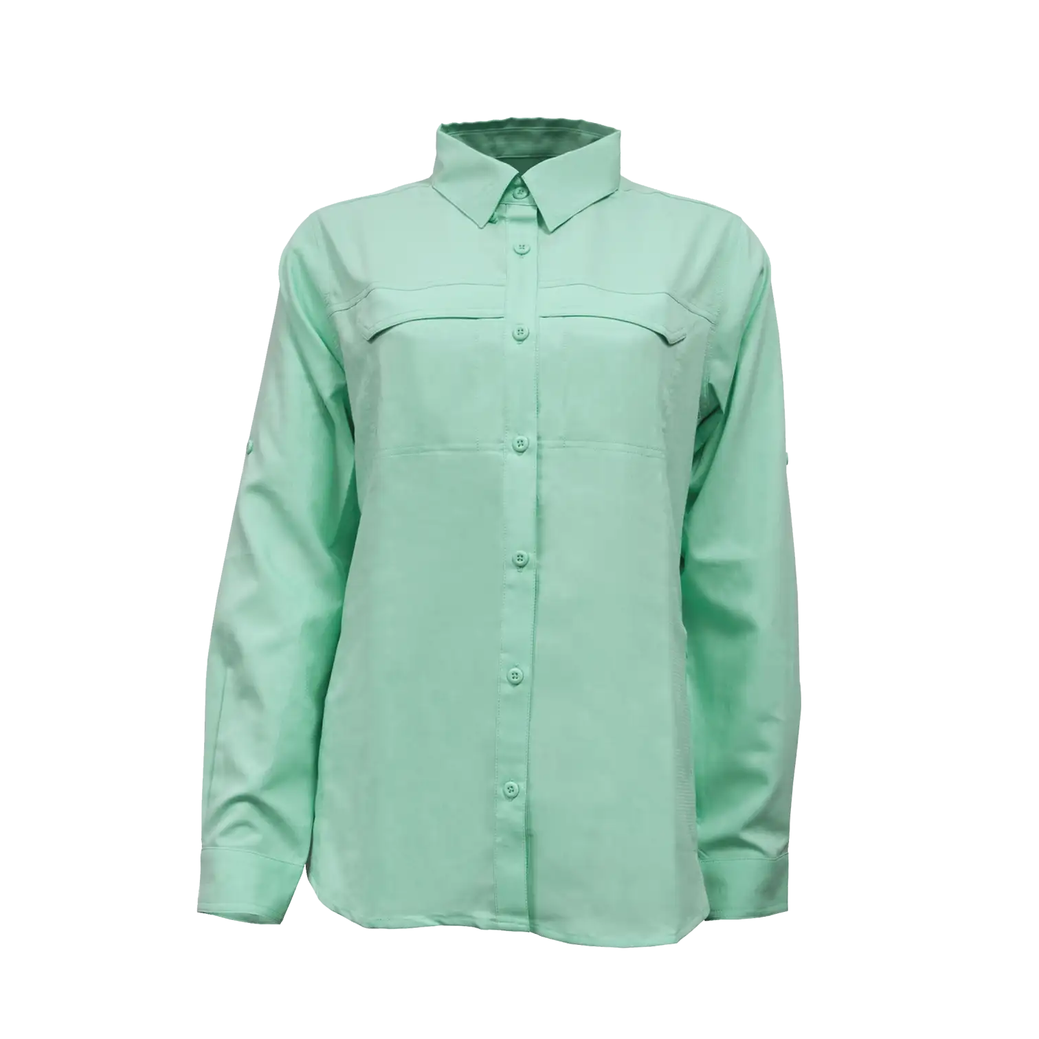 WOMEN LONG SLEEVE FISHING SHIRT - PRINTED