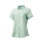 WOMEN SHORT SLEEVE FISHING SHIRT - PRINTED
