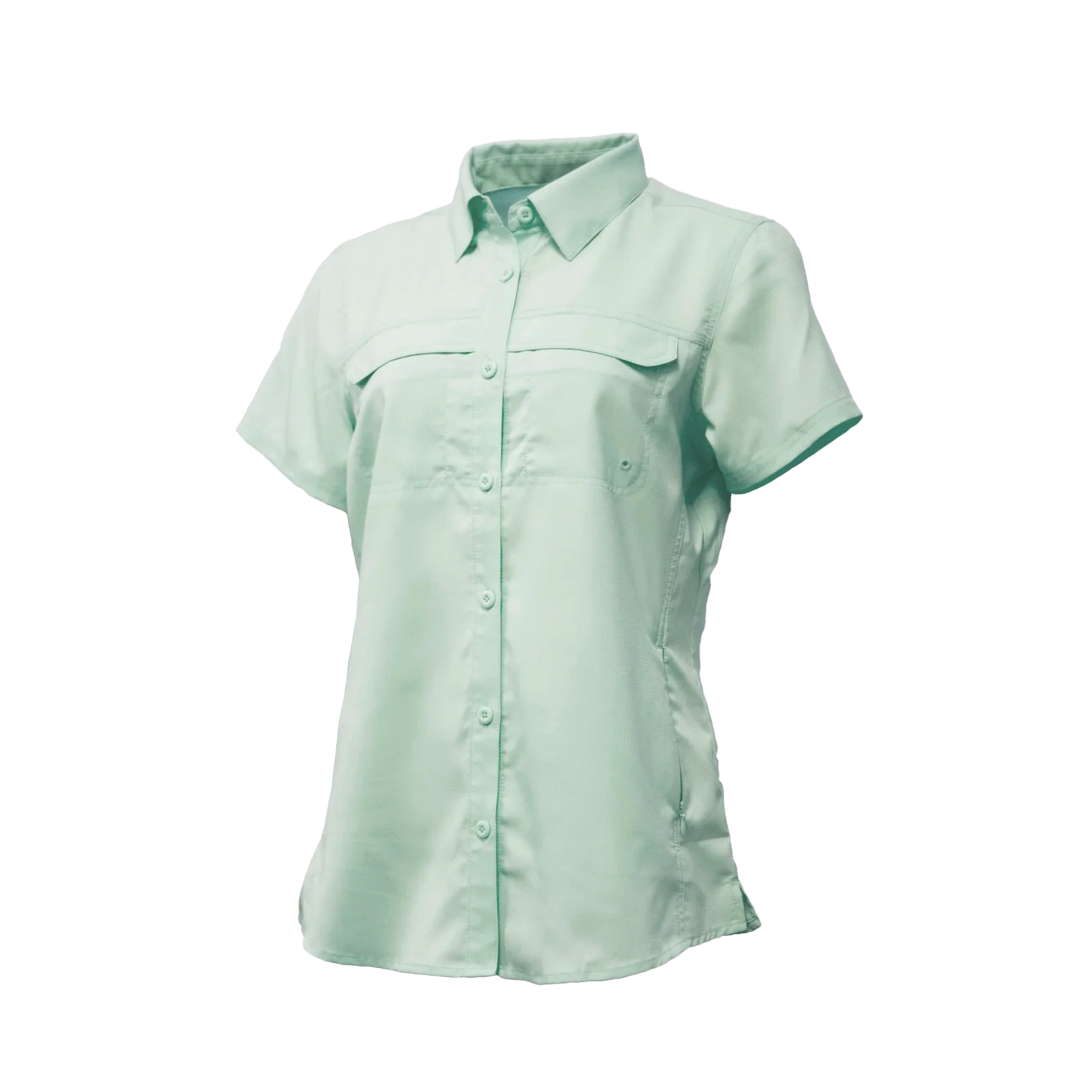 WOMEN SHORT SLEEVE FISHING SHIRT - PRINTED