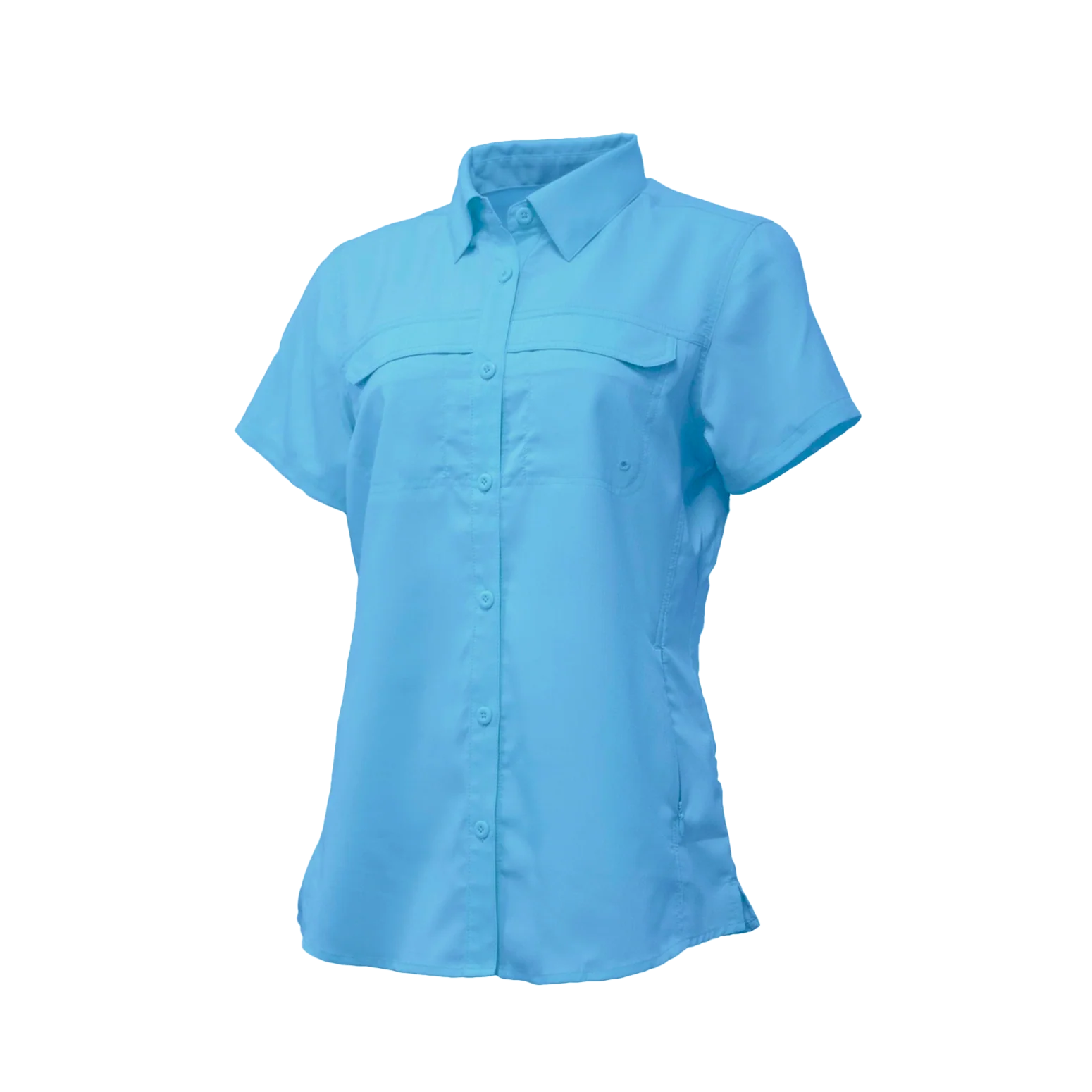 WOMEN SHORT SLEEVE FISHING SHIRT - PRINTED