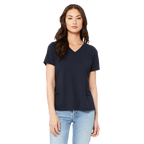 WOMEN TRI-BLEND V-NECK TEE