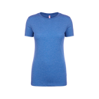 WOMEN NEXT LEVEL TRI-BLEND CREW TEE