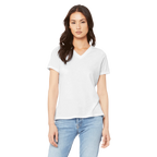 WOMEN TRI-BLEND V-NECK TEE